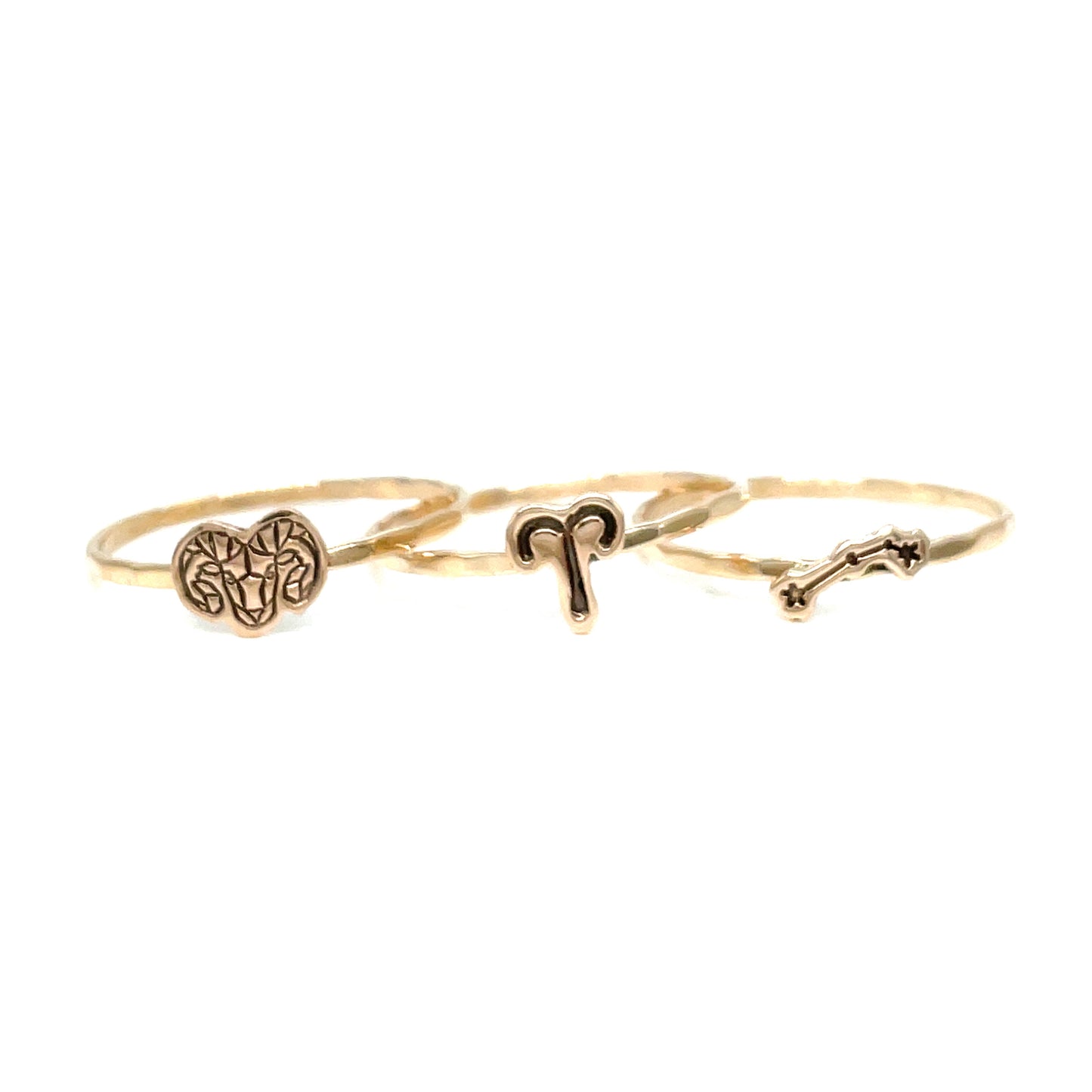 Stacking Ring | Charm Ring | Aries Constellation