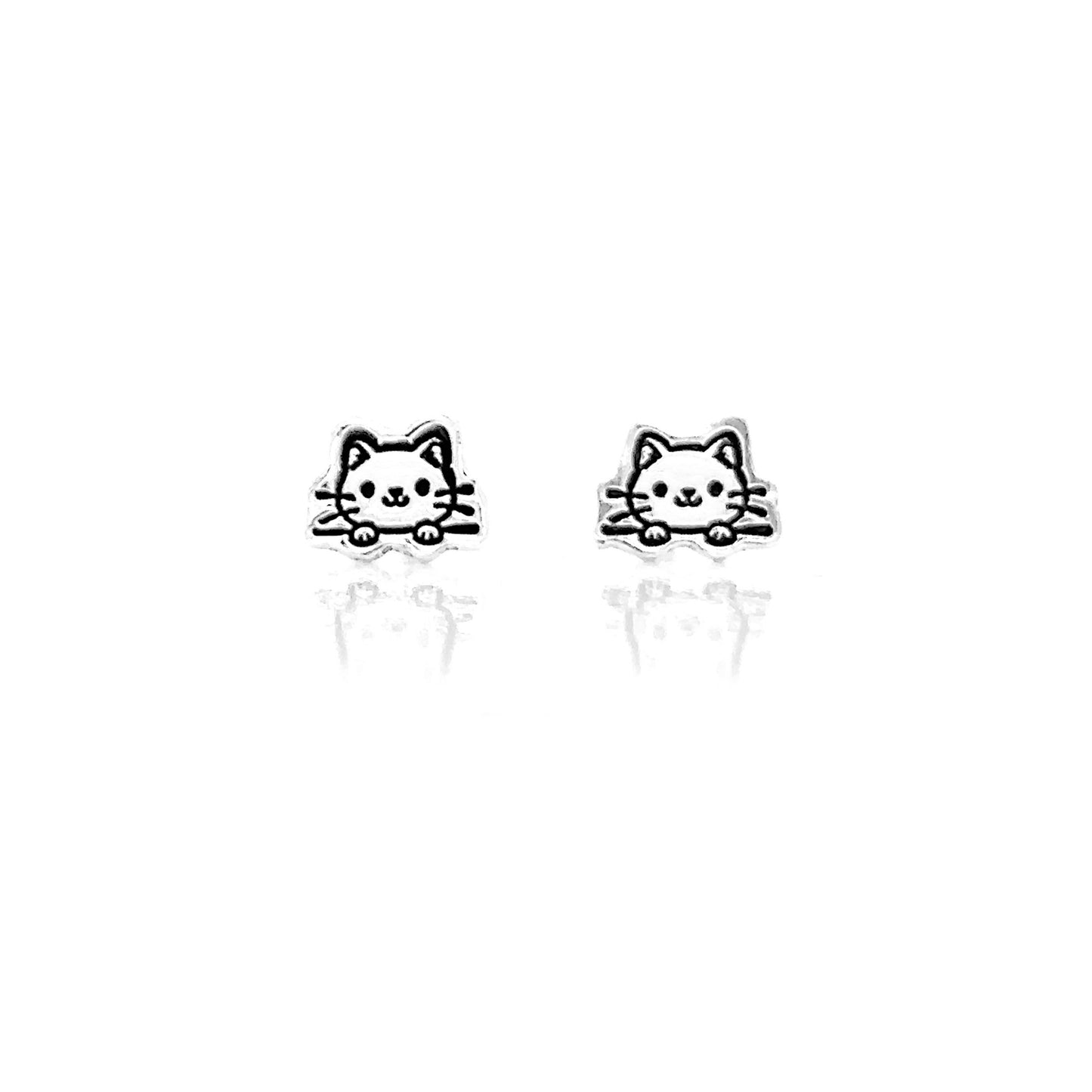 Earrings | Studs | Cat Face