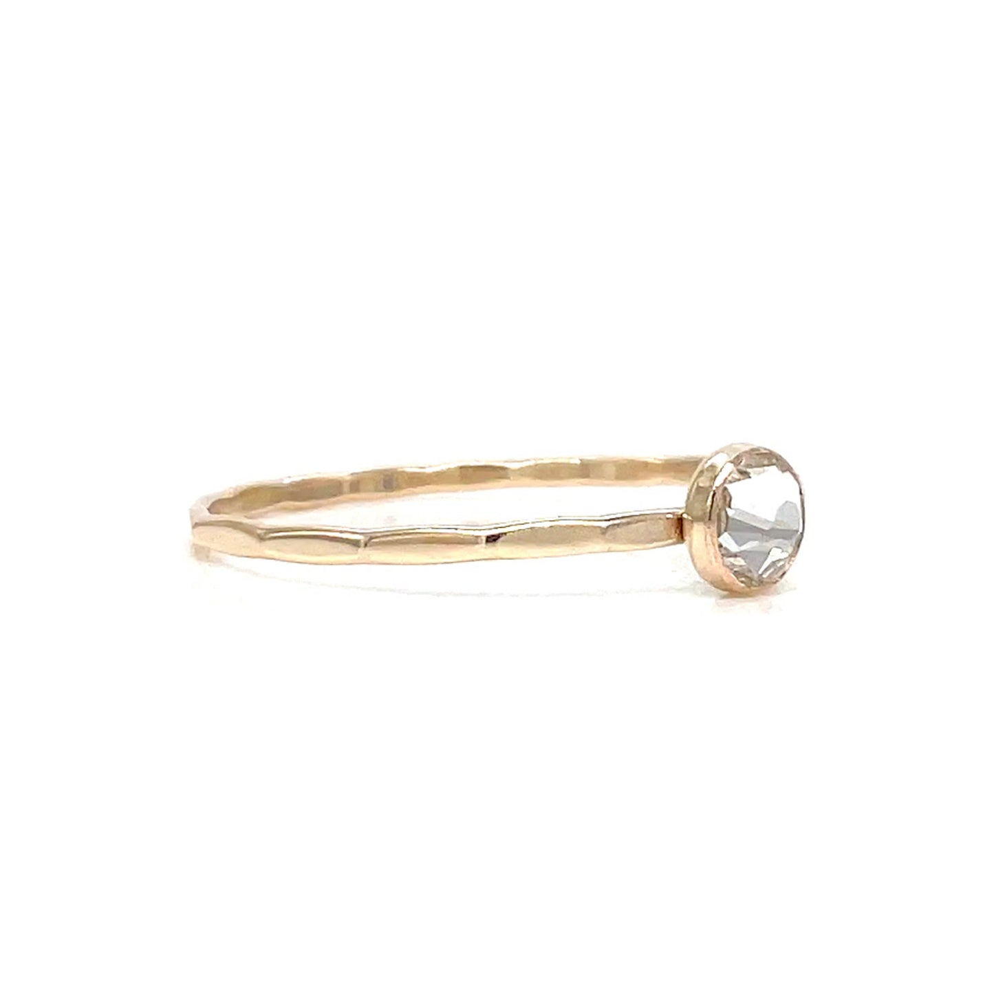 Stacking Ring | Crystal Solitaire | Diamond