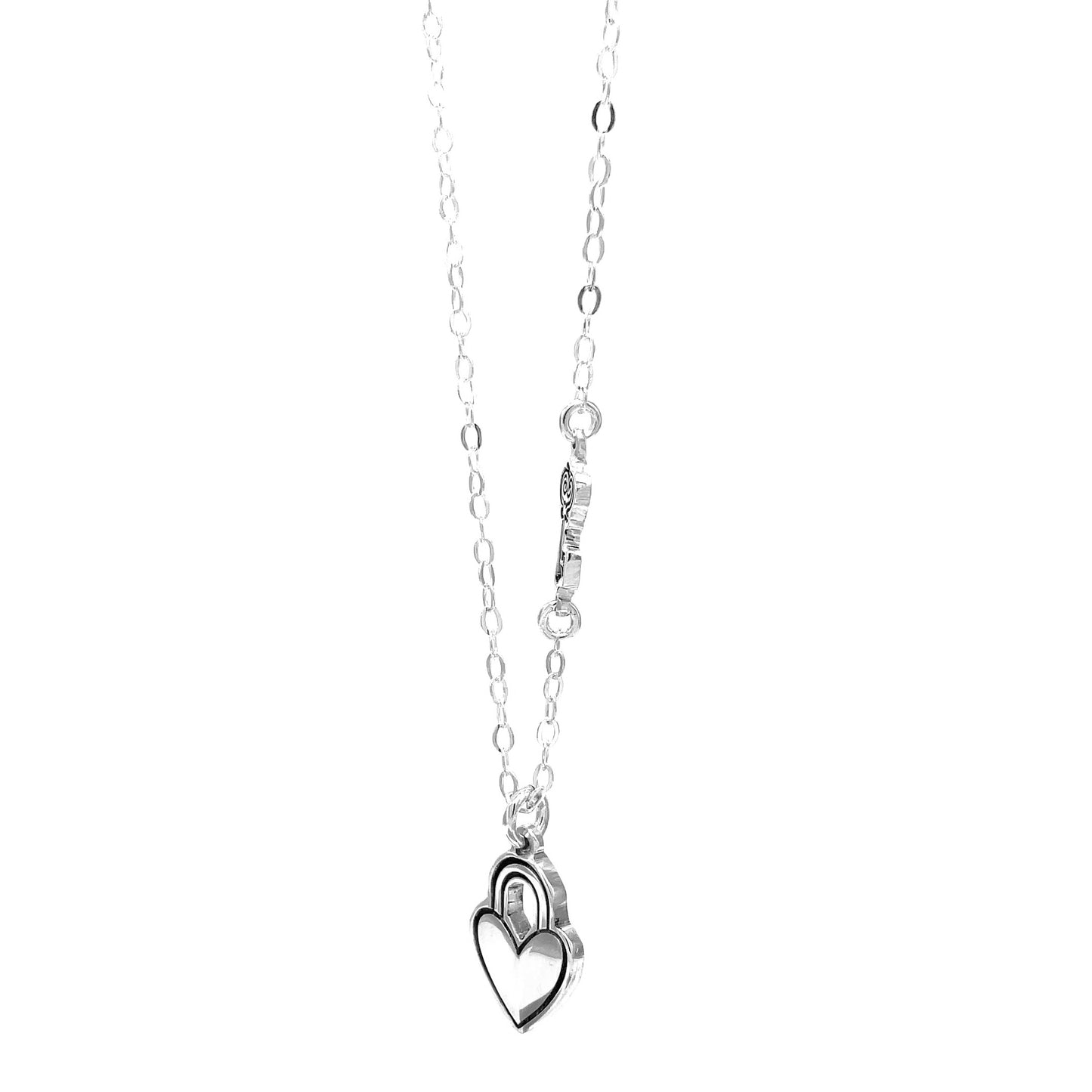 Necklace | Heart Padlock & Key