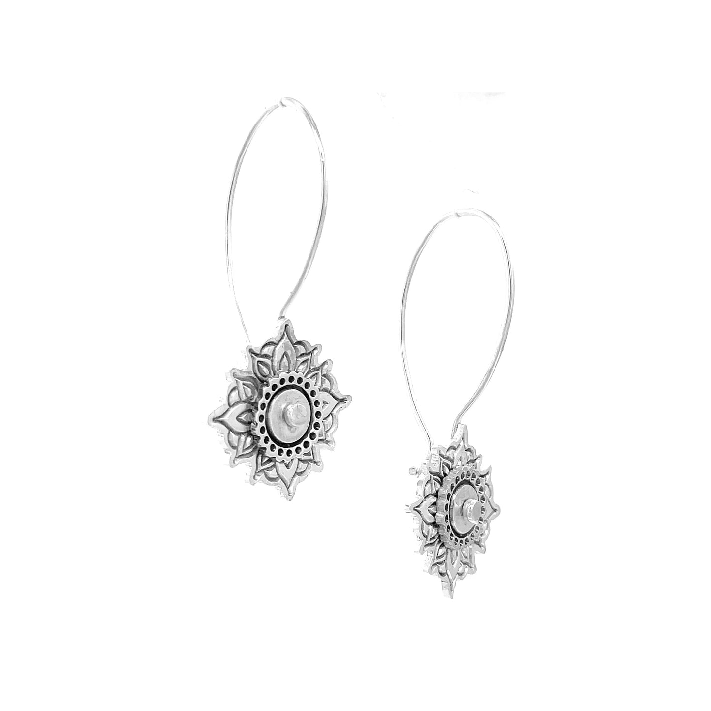 Earrings | Drop | Intricate Mandala