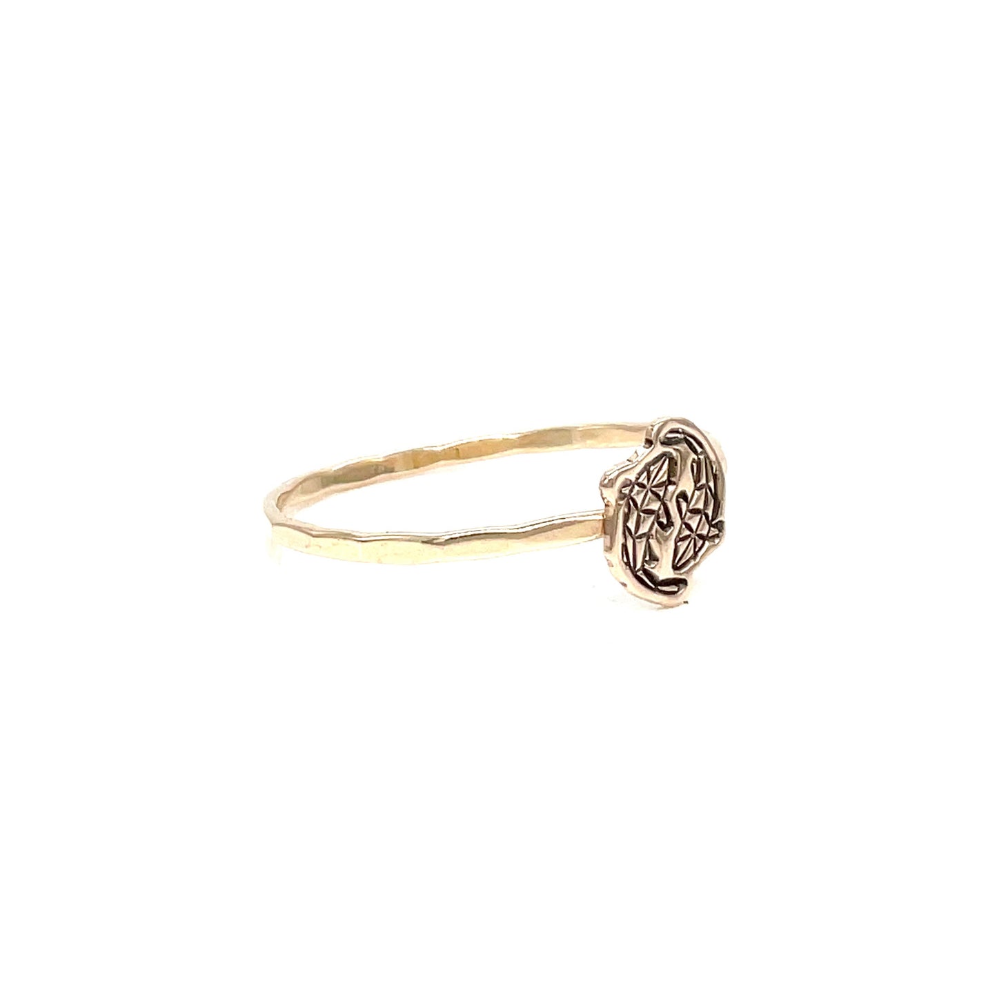 Stacking Ring | Charm Ring | Pisces Geometric