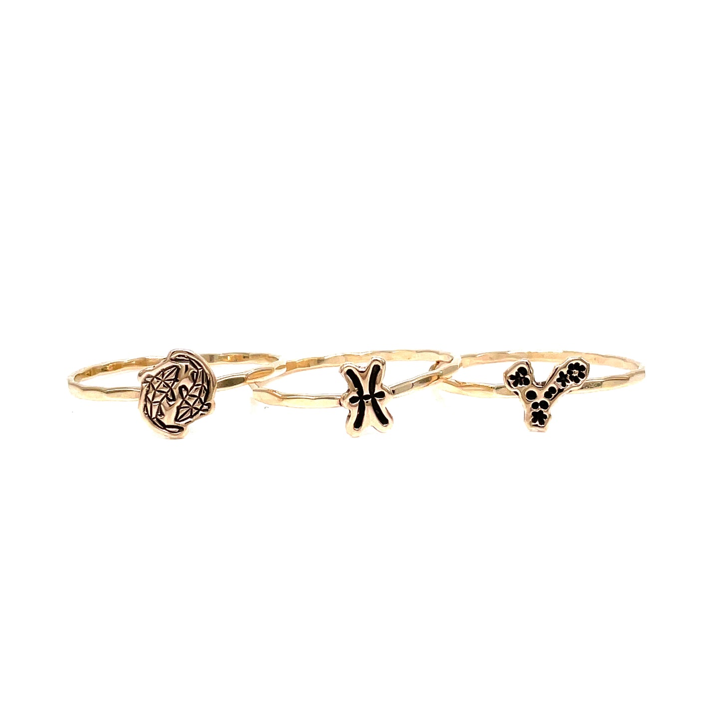 Stacking Ring | Charm Ring | Pisces Zodiac