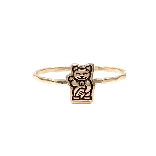 Stacking Ring | Charm Ring | Maneki-neko