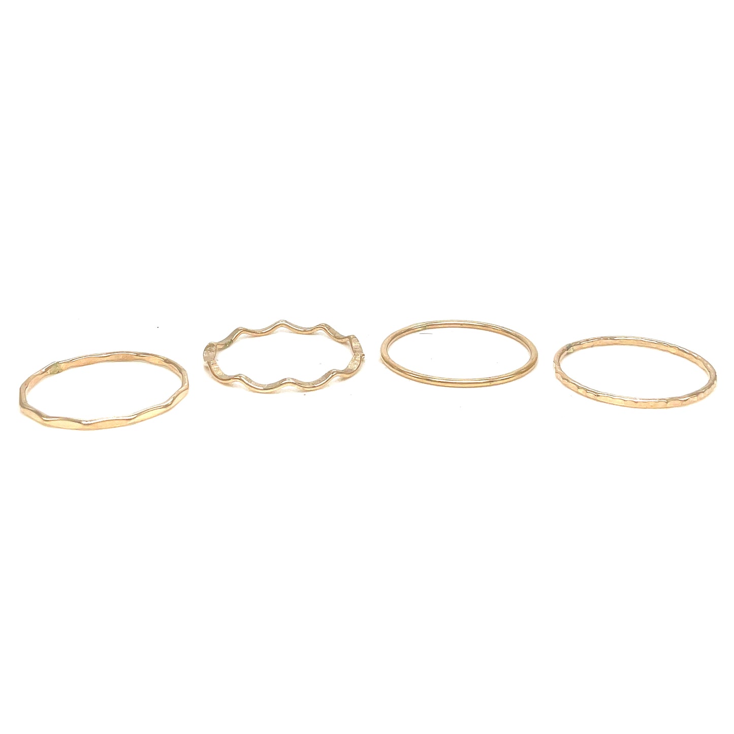 Stacking Ring Set | Shape | Scallop