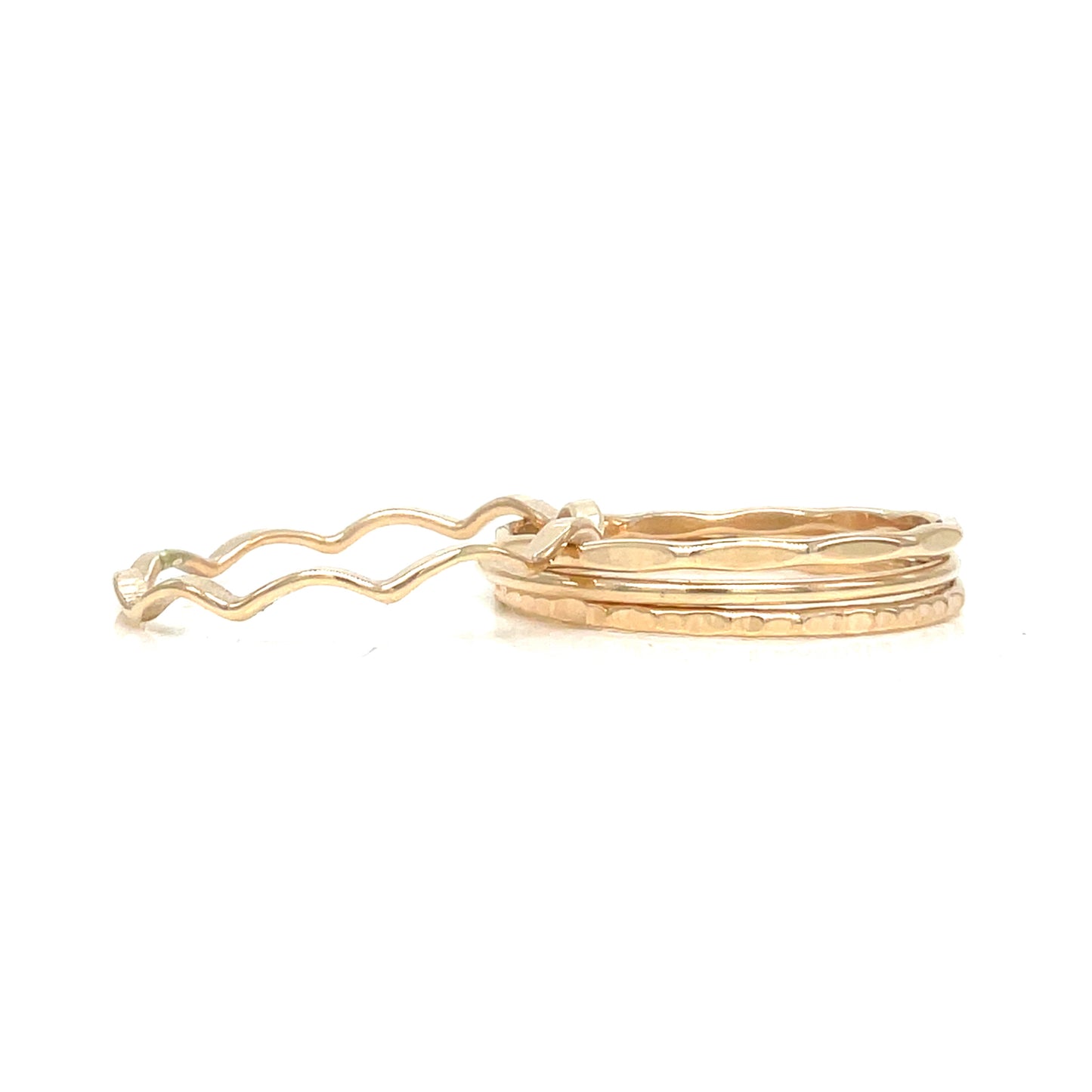 Stacking Ring Set | Shape | Scallop