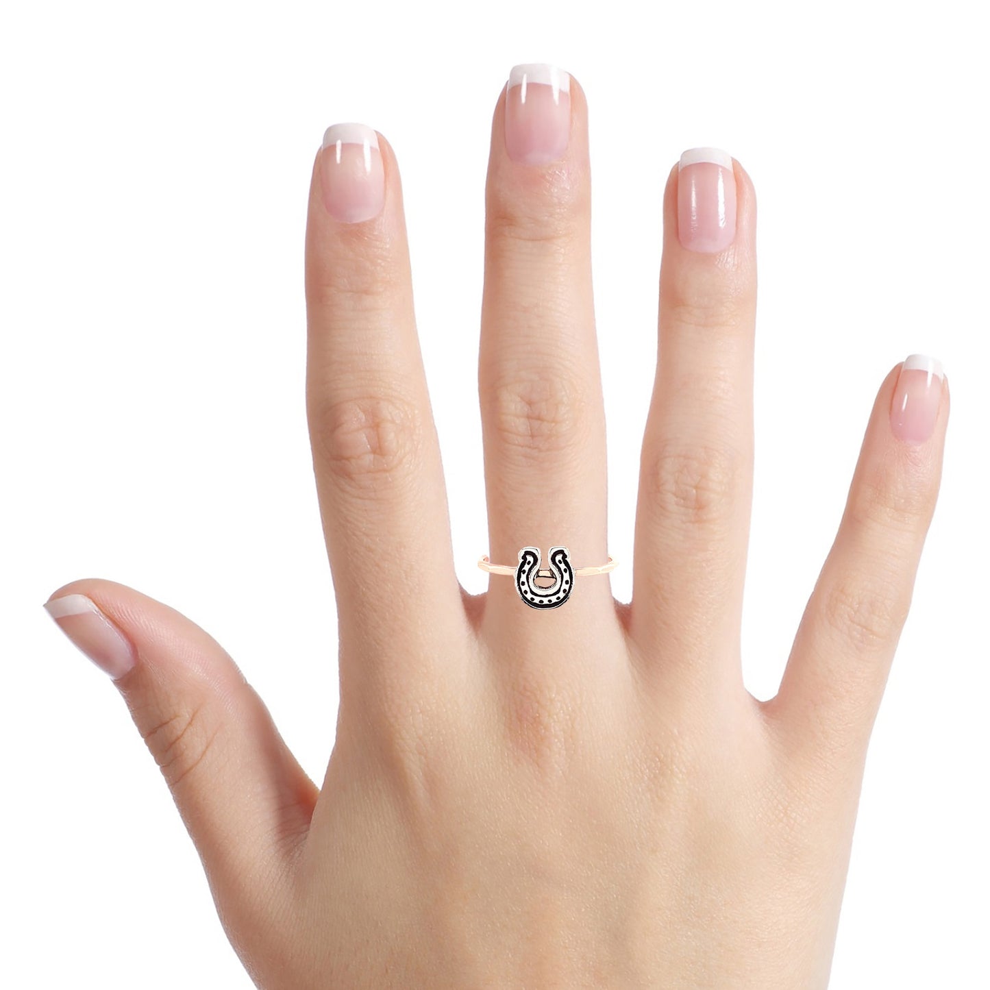 Stacking Ring | Charm Ring | Horseshoe