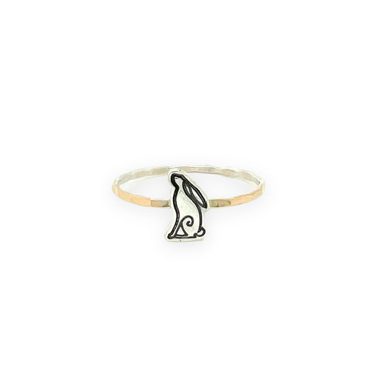 Stacking Ring | Charm Ring | Rabbit