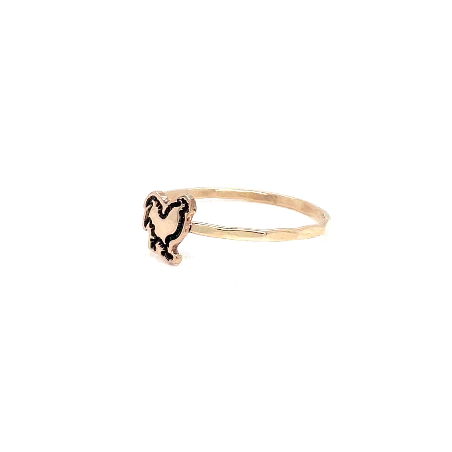 Stacking Ring | Charm Ring | Rooster Symbol