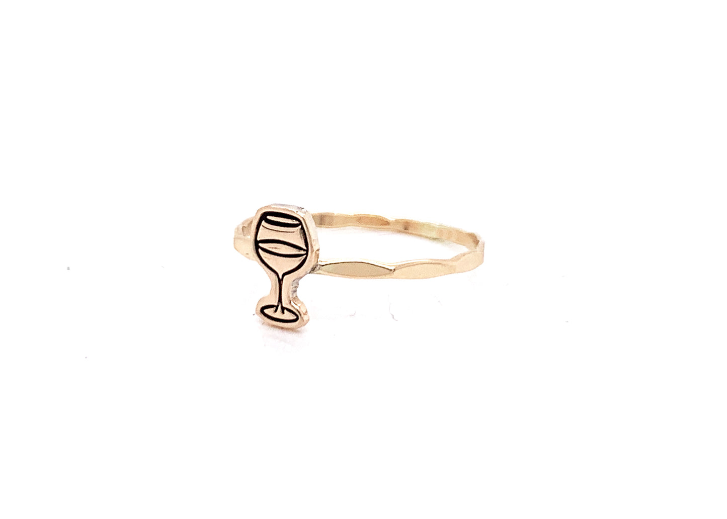 Stacking Ring | Charm Ring | Wine Glass