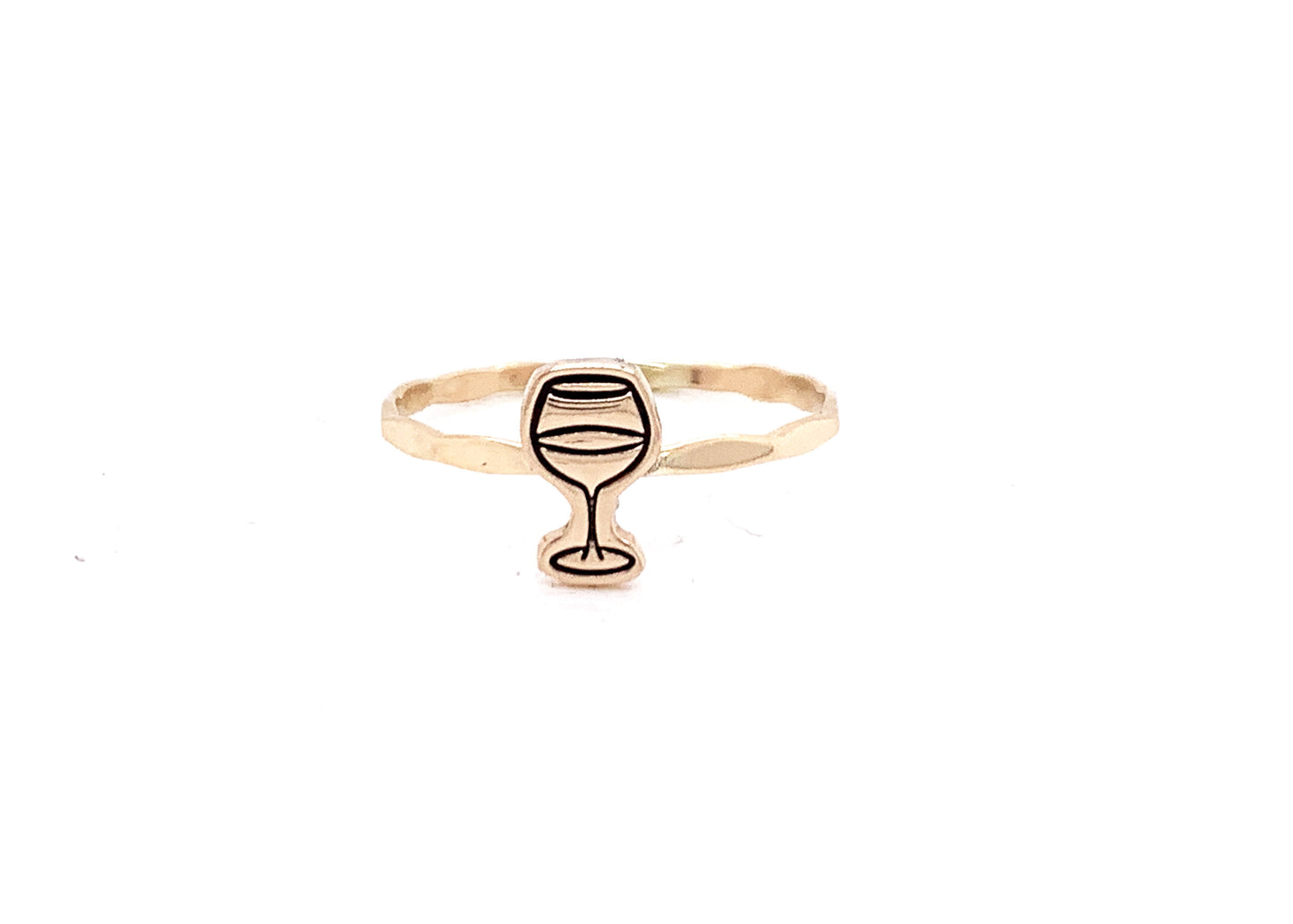 Stacking Ring | Charm Ring | Wine Glass